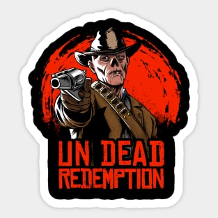 Undead Cowboy Sticker